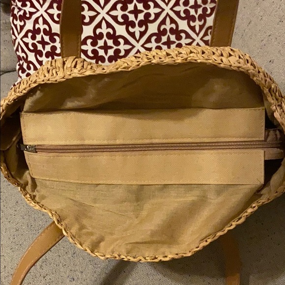 Last 1️⃣! Round woven camel beach bag - Picture 6 of 8